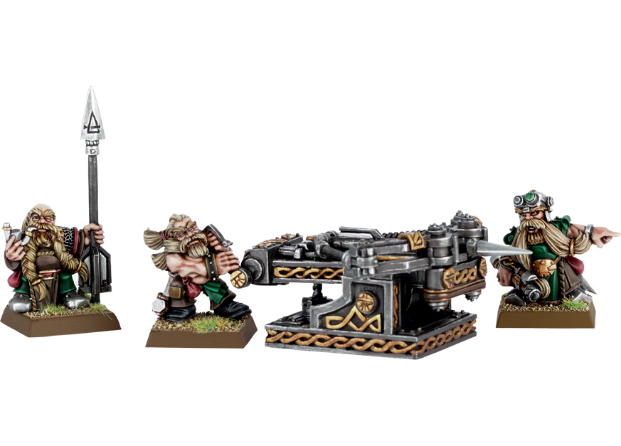 Dwarf Bolt Thrower & Crew Dwarves
