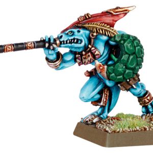 Lizardmen Skink Chief with Blowpipe