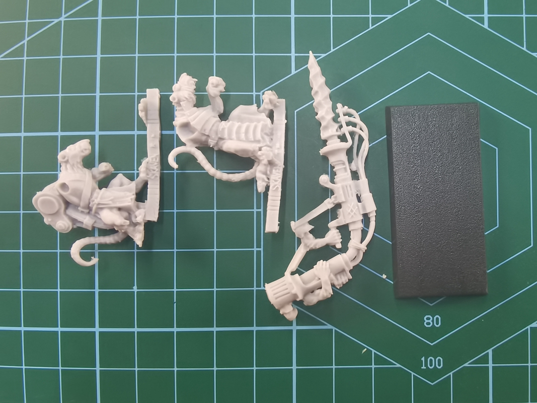 Skaven Warp-Grinder Weapon Team (Metal) - Image 2