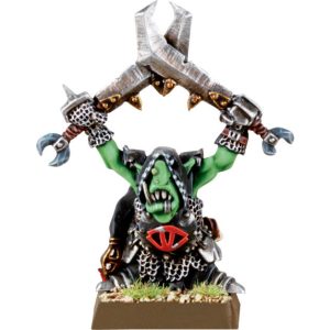 Night Goblin Boss with additional Hand Weapon