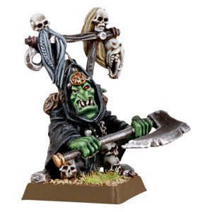 Night Goblin Boss with Great Axe