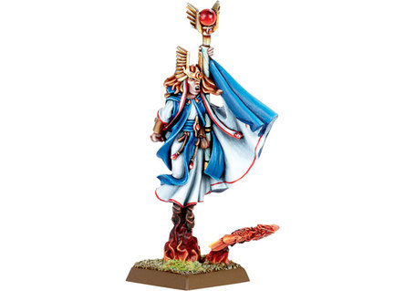 High Elf Mage on Phoenix Base