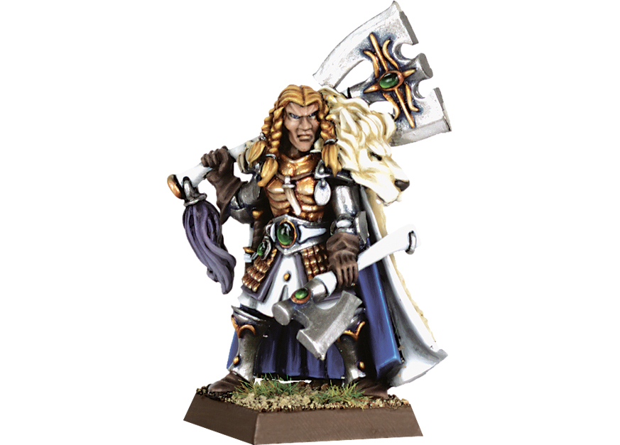 High Elf Korhil, Captain of the White Lions