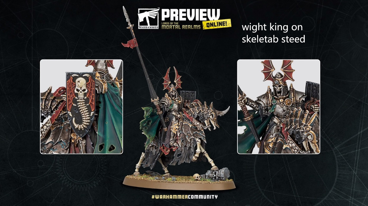 Wight King on Skeletal Steed
