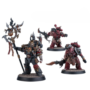 Word Bearers Zardu Layak and Blade-slaves Bodyguard