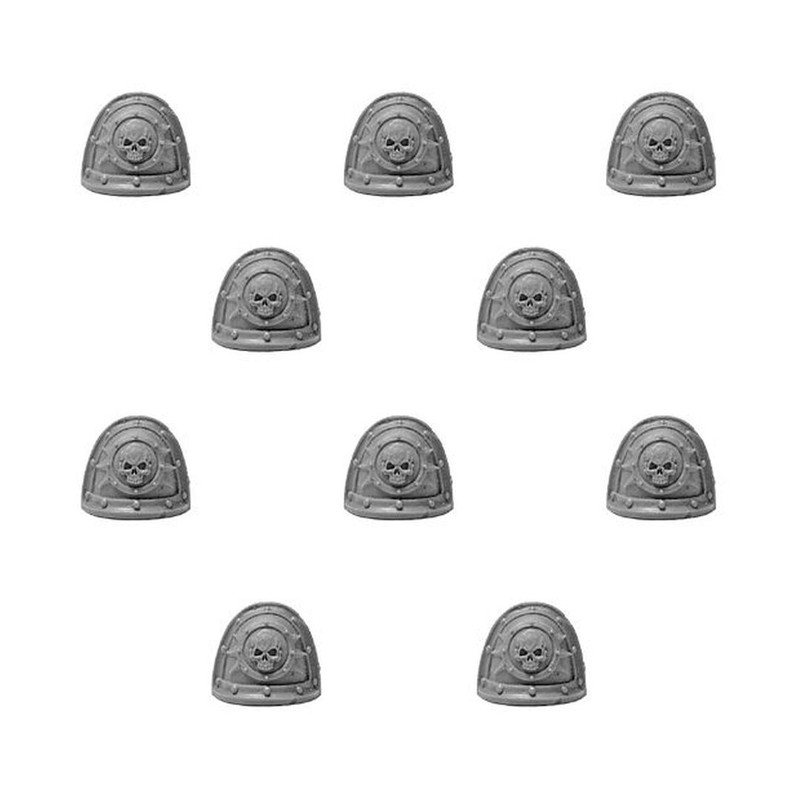 Chaos Space Marines Death Guard Shoulder Pads MK2