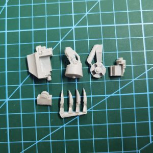 Ultra Marines Castaferum Dreadnought CCW w/ Heavy Bolter