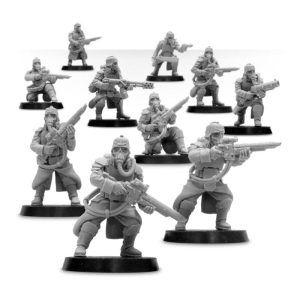 Astra Militarum Death Korps of Krieg Grenadiers Squad