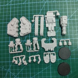 Salamanders Space Marine Rapier Quad Mortar