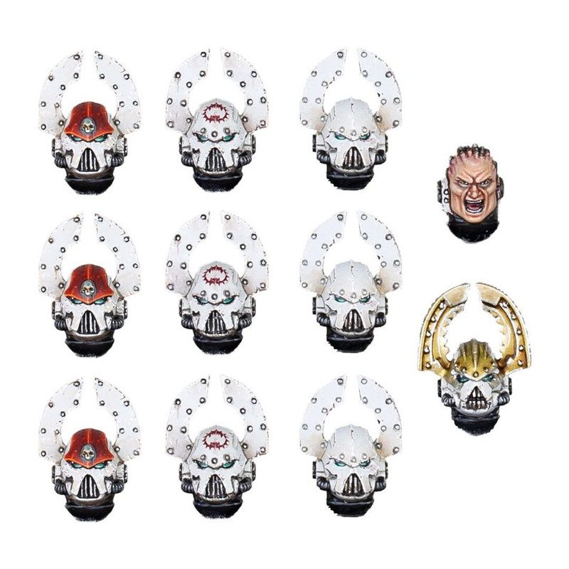 World Eaters MKVI Heads