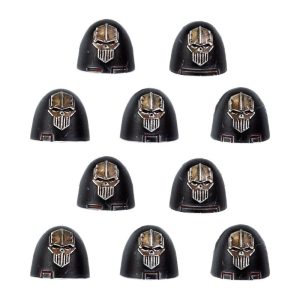 Chaos Space Marines Iron Warriors MKVI Shoulder Pads