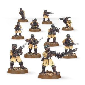 Imperial Guard Steel Legion Squad