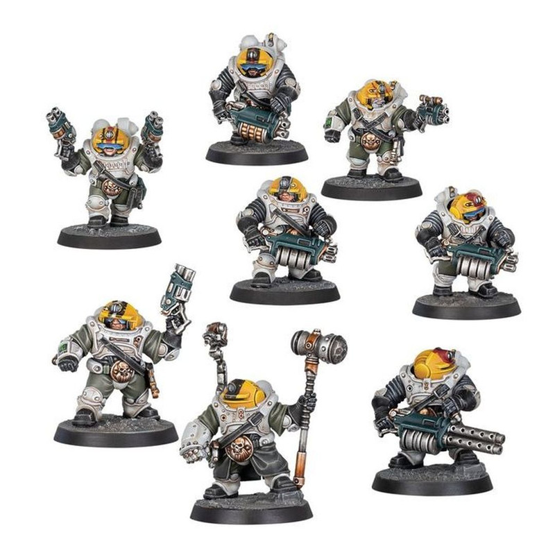 Necromunda Ironhead Squat Prospectors Gang