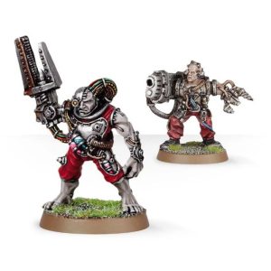 Servitors with Multi-melta and Plasma Cannon