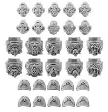 Chaos Space Marines Iron Warriors Upgrade Set